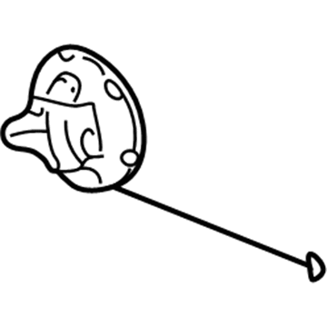 10313490 GM Fuel Cap Illustration 1 of 1