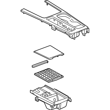 84658930 GM Trim Plate Illustration 1 of 1