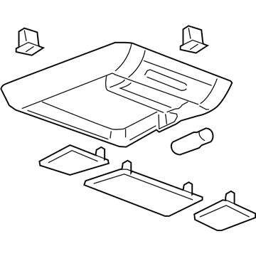 Chevy 25853058 Roof Console