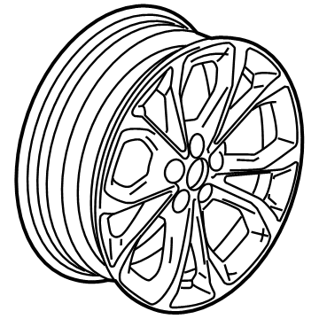 Chevy 42500292 Wheel, Alloy
