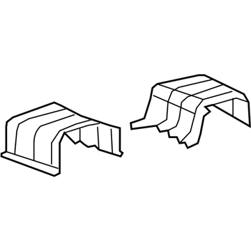 GM 92261992 Heat Shield 92261992 GM Heat Shield Illustration 1 of 1