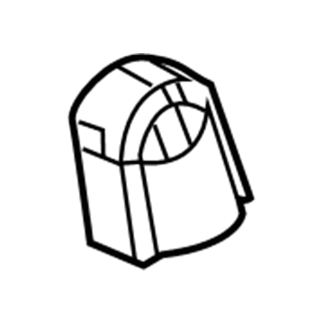 GM 12473303 Cover, Front Driver Side 12473303 GM Cover, Front Driver Side Illustration 1 of 1