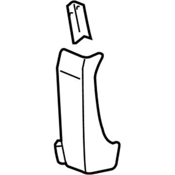 GM 88979999 Molding 88979999 GM Molding Illustration 1 of 1