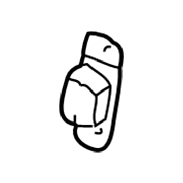 22633131 GM Lift Gate Bumper Illustration 1 of 1