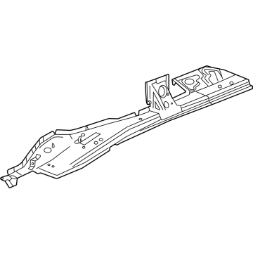 26344008 GM Rail, Rear Cross Bar Illustration 1 of 1