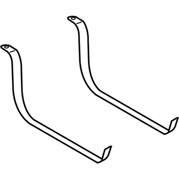 25679207 GM Tank Strap Illustration 1 of 1