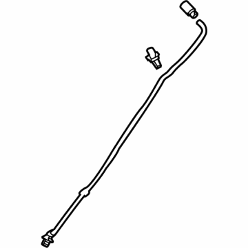GM 42759452 Drain Hose, Driver Side 42759452 GM Drain Hose, Driver Side Illustration 1 of 1