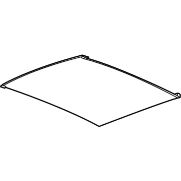 GM 42677014 Sunshade, Gray 42677014 GM Sunshade, Gray Illustration 1 of 1