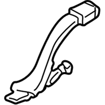 Chevy 12470451 Center Seat Belt