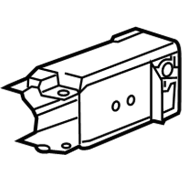 GM 22881110 Energy Absorber, Passenger Side 22881110 GM Energy Absorber, Passenger Side Illustration 1 of 1