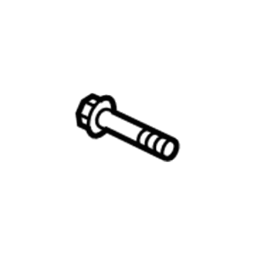 GM 11094912 Lower Impact Bar Mount Bolt, Front Rear 11094912 GM Lower Impact Bar Mount Bolt, Front Rear Illustration 1 of 1
