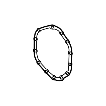 GM 84757352 Cover Gasket, Rear 84757352 GM Cover Gasket, Rear Illustration 1 of 1
