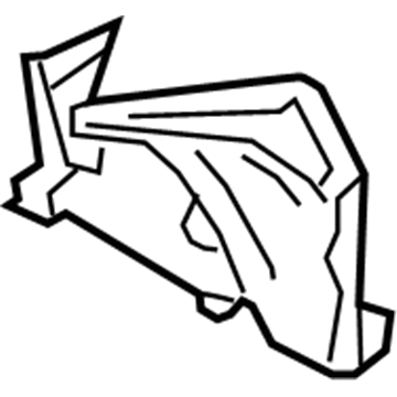Chevy 22755117 Tail Lamp Pocket