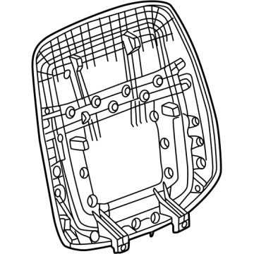 Chevy 86792882 Seat Back Panel
