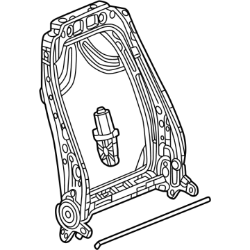 GMC 13548590 Seat Back Frame