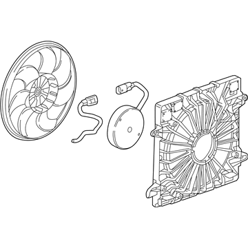 Chevy 85159684 Fan Module
