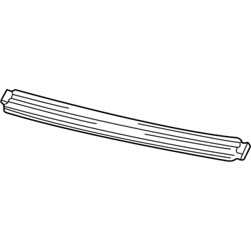 15646573 GM Windshield Header, Front Illustration 1 of 1