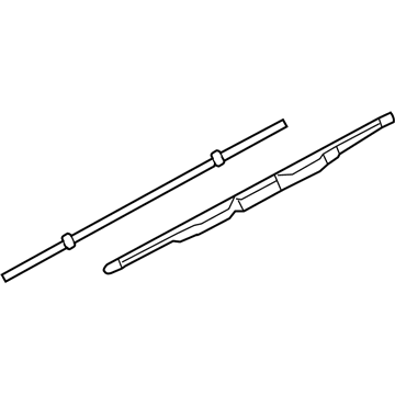 GM 15262794 Wiper Blade, Rear 15262794 GM Wiper Blade, Rear Illustration 1 of 1