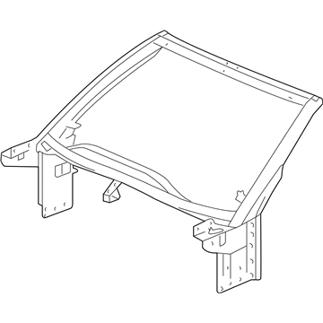 Cadillac 25876468 Windshield Frame
