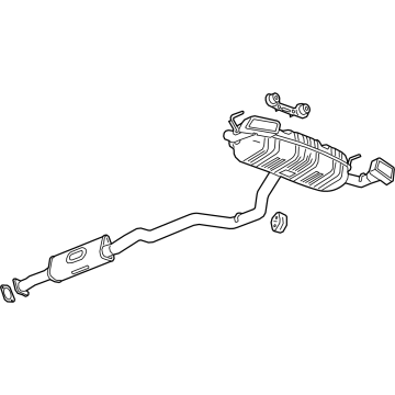 Buick 84805817 Muffler & Pipe