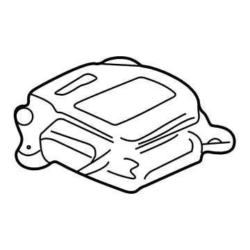 Cadillac Air Bag Control Module - 12209800