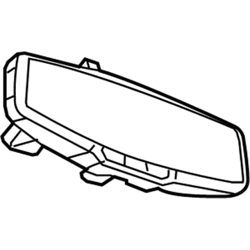 Chevy 13594371 Mirror Inside