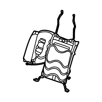 GM 13558936 LUMBAR ASM-R/SEAT BK 13558936 GM LUMBAR ASM-R/SEAT BK Illustration 1 of 1