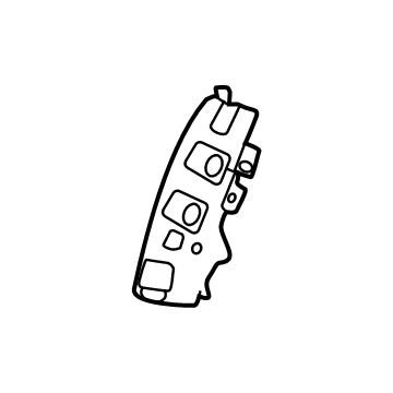 GM 86525990 Support-Rear Seat Back Bolster Bladder 86525990 GM Support-Rear Seat Back Bolster Bladder Illustration 1 of 1