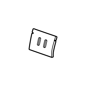GM 85642548 Pad-Rear Seat Back Comfort 85642548 GM Pad-Rear Seat Back Comfort Illustration 1 of 1