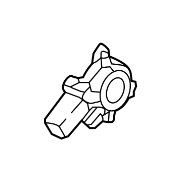 GM 84822733 Motor, Rear Door Window Regulator 84822733 GM Motor, Rear Door Window Regulator Illustration 1 of 1