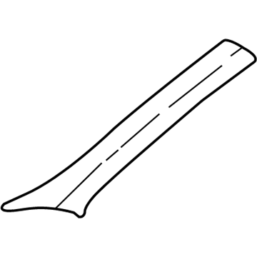 Chevy 10437198 Windshield Pillar Trim