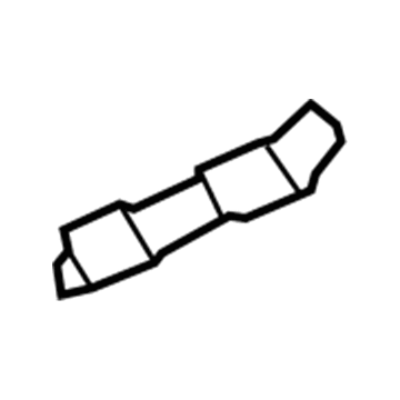 15235669 GM Assist Strap Bracket Illustration 1 of 1