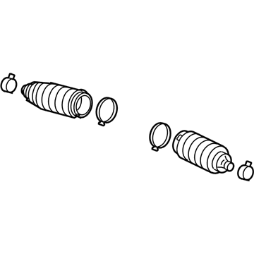 Cadillac 21011025 Tie Rod Boot