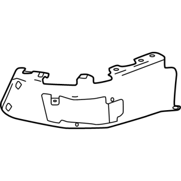 Chevy 86538208 Bumper Bracket