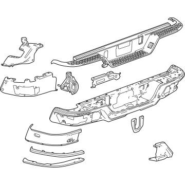 Chevy 85017009 Bumper Assembly