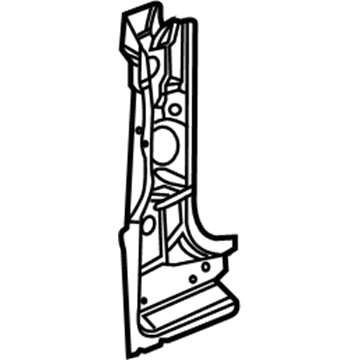 Saturn 22686486 Inner Hinge Pillar