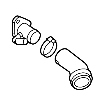 Chevy 40009037 Outlet Pipe