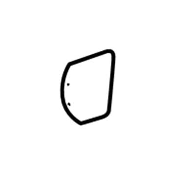 GM 15157575 Access Cover, Driver Side 15157575 GM Access Cover, Driver Side Illustration 1 of 1