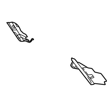 GM 25860315 Insulator, Driver Side 25860315 GM Insulator, Driver Side Illustration 1 of 1