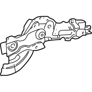 GM 15218113 Window Regulator, Rear Passenger Side 15218113 GM Window Regulator, Rear Passenger Side Illustration 1 of 1