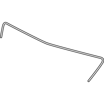GM 96433241 Grille Assembly Seal 96433241 GM Grille Assembly Seal Illustration 1 of 1