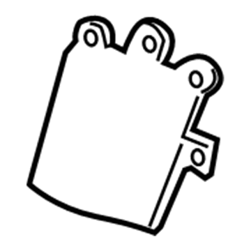 GM 96660192 Plate 96660192 GM Plate Illustration 1 of 1