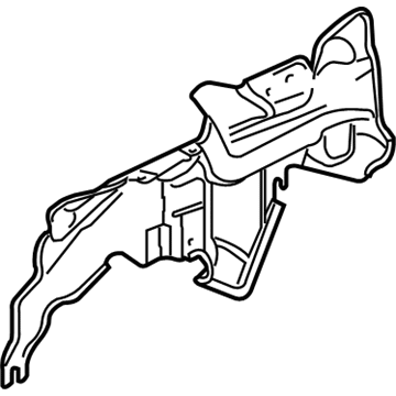 GM 55561792 Heat Shield 55561792 GM Heat Shield Illustration 1 of 1