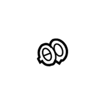 GM 12626102 Water Pipe Gasket 12626102 GM Water Pipe Gasket Illustration 1 of 1