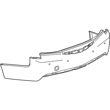 Cadillac ATS Bumper Cover - 23296387
