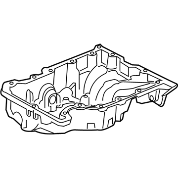 Chevy 25206258 Upper Oil Pan