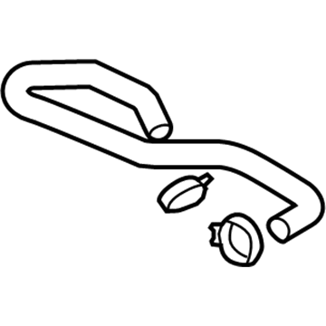 Chevy Silverado 3500 HD Water Hose - 22827731