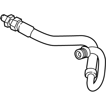 GM 20978028 Oil Outlet Tube 20978028 GM Oil Outlet Tube Illustration 1 of 1