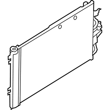 Saturn Astra A/C Condenser - 93178958