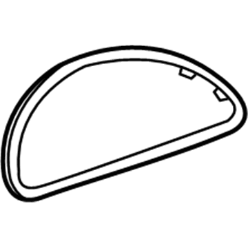 GM 22862694 Trim Ring 22862694 GM Trim Ring Illustration 1 of 1